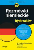 Rozmówki niemieckie dla bystrzaków. Autor: Christensen Paulina, Fox Anne. SmakLiter.pl Okładka książki Rozmówki niemieckie dla bystrzaków