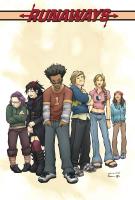 Runaways. Autor: Adrian Alphona, Takeshi Miyazawa. SmakLiter.pl Okładka książki Runaways