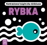 Okładka książki Rybka Kontrastowa książeczka dzidziusia