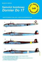 Samolot bombowy Dornier Do 17. Autor: Benedykt Kempski. SmakLiter.pl Okładka książki Samolot bombowy Dornier Do 17