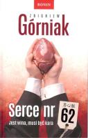 Okładka książki Serce nr 62
