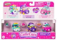Opakowanie Shopkins S2 Cutie cars 3-pak, różne rodzaje