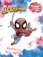 Spider-Man. Wodne kolorowanie. Autor: Opracowanie zbiorowe. SmakLiter.pl Okładka książki Spider-Man. Wodne kolorowanie