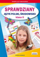 Sprawdziany Język polski środowisko Klasa 2. Autor: Guzowska Beata, Kowalska Iwona. SmakLiter.pl Okładka książki Sprawdziany Język polski środowisko Klasa 2