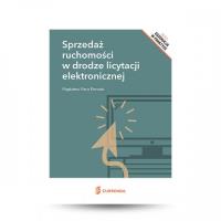 Sprzedaż ruchomości w drodze licytacji elektronicznej. Autor: Florczak Magdalena Maria. SmakLiter.pl Okładka książki Sprzedaż ruchomości w drodze licytacji elektronicznej