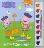 Okładka książki Świnka Peppa. Malowany świat. Słoneczny dzień