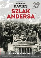Szlak Andersa 29 Pierwsi w Bolonii. Autor: Gałęzowski Marek. SmakLiter.pl Okładka książki Szlak Andersa 29 Pierwsi w Bolonii