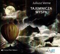 Tajemnicza wyspa. Audiobook QES. Autor: Juliusz Verne. SmakLiter.pl Okładka książki Tajemnicza wyspa. Audiobook QES
