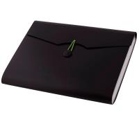 Opakowanie Teczka A4 12 przegródek czarna D.RECT