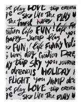 Opakowanie Teczka A4 biała z napisami