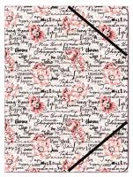 Opakowanie Teczka A5 PP Dekor 10 sztuk mix