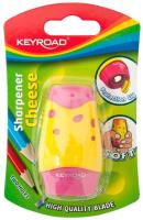 Opakowanie Temperówka KEYROAD Cheese pojedyńcza 12 sztuk mix