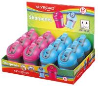 Opakowanie Temperówka KEYROAD Color Mate Display 12 sztuk mix