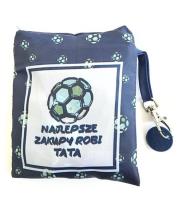 Torba zakupowa Najlepsze zakupy robi Tata. Wydawca: Jawi. SmakLiter.pl Opakowanie Torba zakupowa Najlepsze zakupy robi Tata