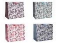 Okładka książki Torby prezentowe 26x32 trójkąty op. 12szt