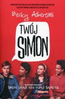 Twój Simon (wydanie filmowe). Autor: Becky Albertalli. SmakLiter.pl Okładka książki Twój Simon (wydanie filmowe)