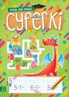 Uczę się pisać CYFERKI od 5 lat. Autor: Opracowanie zbiorowe. SmakLiter.pl Okładka książki Uczę się pisać CYFERKI od 5 lat
