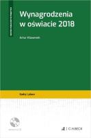 Okładka książki Wynagrodzenia w oświacie 2018 + Płyta CD