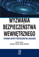 Okładka książki Wyzwania bezpieczeństwa wewnętrznego