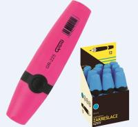 Opakowanie Zakreślacz GR-225 różowy (12szt) GRAND