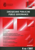Opakowanie Zarządzanie Publiczne 4 (42) 2017
