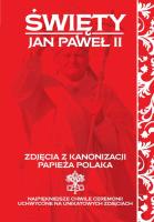 Zdjęcia z kanonizacji papieża Polaka. Autor: Siewak-Sojka Zofia, Jabłoński Janusz. SmakLiter.pl Okładka książki Zdjęcia z kanonizacji papieża Polaka