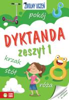 Zdolny uczeń. Dyktanda 1. Autor: Szumska Katarzyna. SmakLiter.pl Okładka książki Zdolny uczeń. Dyktanda 1
