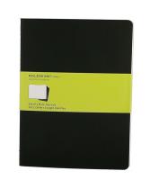 Zestaw 3 zeszytów Moleskine Cahier Journals XL gładki czarny. Wydawca: Moleskine. SmakLiter.pl Opakowanie Zestaw 3 zeszytów Moleskine Cahier Journals XL gładki czarny