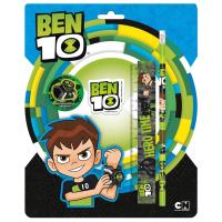 Opakowanie Zestaw 4 przyborów szkolnych Ben 10 10 DERFORM