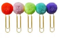 Opakowanie Zestaw spinaczy z pomponami