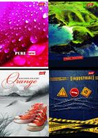 Opakowanie Zeszyt A4 gładki 80 kartek 5 sztuk mix