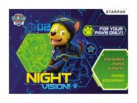 Opakowanie Zeszyt papierów kolorowych A5 Psi Patrol 25 sztuk