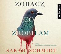 Zobacz, co zrobiłam - CD. Autor: Sarah Schmidt. SmakLiter.pl Okładka książki Zobacz, co zrobiłam - CD