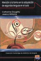 Okładka książki Atencion a la forma en la adquisicion de segundas en la aula