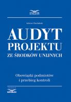 Okładka książki Audyt projektu ze środków unijnych.