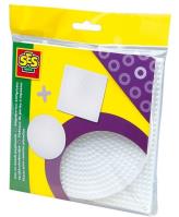 Beedz Szablony do układania koralików duże. Wydawca: SES Creative. SmakLiter.pl Opakowanie Beedz Szablony do układania koralików duże