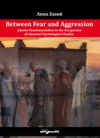 Between Fear and Aggression.. Autor: Zasuń Anna. SmakLiter.pl Okładka książki Between Fear and Aggression.