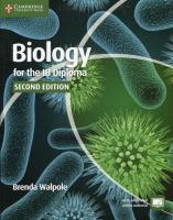 Okładka książki Biology for the IB Diploma Coursebook