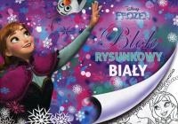 Opakowanie Blok rysunkowy A4 Frozen biały 20 kartek strona do kolorowania 10 sztuk