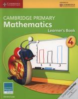 Cambridge Primary Mathematics Learner’s Book 4. Autor: Low Emma. SmakLiter.pl Okładka książki Cambridge Primary Mathematics Learner’s Book 4