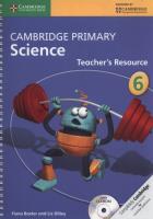 Okładka książki Cambridge Primary Science Teacher’s Resource 6 + CD
