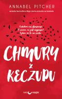 Chmury z keczupu. Autor: Pitcher Annabel. SmakLiter.pl Okładka książki Chmury z keczupu