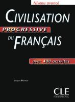 Okładka książki Civilisation progressive du français Niveau avancé Livre