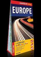 Okładka książki Comfort! map Europe 1:4 000 000 road map w.2018