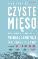 Czyste mięso. Autor: Paul Shapiro. SmakLiter.pl Okładka książki Czyste mięso