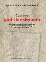 Okładka książki Czytane pod skreśleniem.