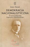 Demokracja nacjonalistyczna. Autor: Danek Adam. SmakLiter.pl Okładka książki Demokracja nacjonalistyczna