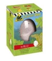 Dino jajko XXL. Wydawca: Moses. SmakLiter.pl Opakowanie Dino jajko XXL