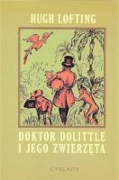 Doktor Dolittle i jego zwierzęta. Autor: Hugh Loftinga. SmakLiter.pl Okładka książki Doktor Dolittle i jego zwierzęta