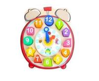 Opakowanie Drewniany zegar